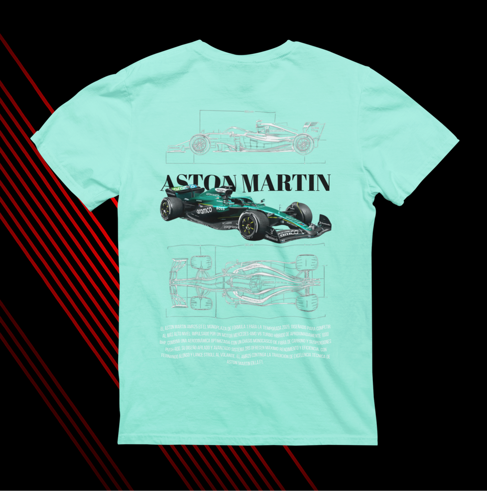 ASTON MARTIN F1 CAMISETA