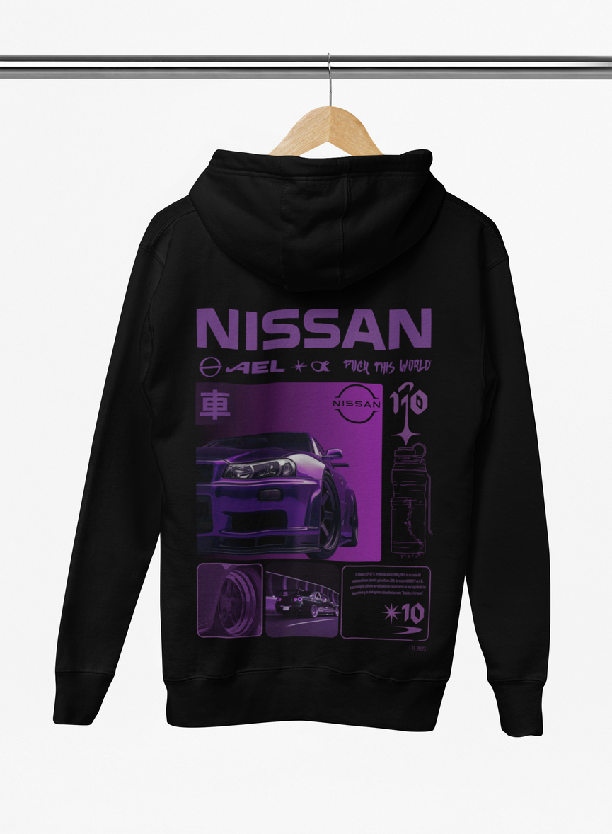 NISSAN GTR R34 HOODIE